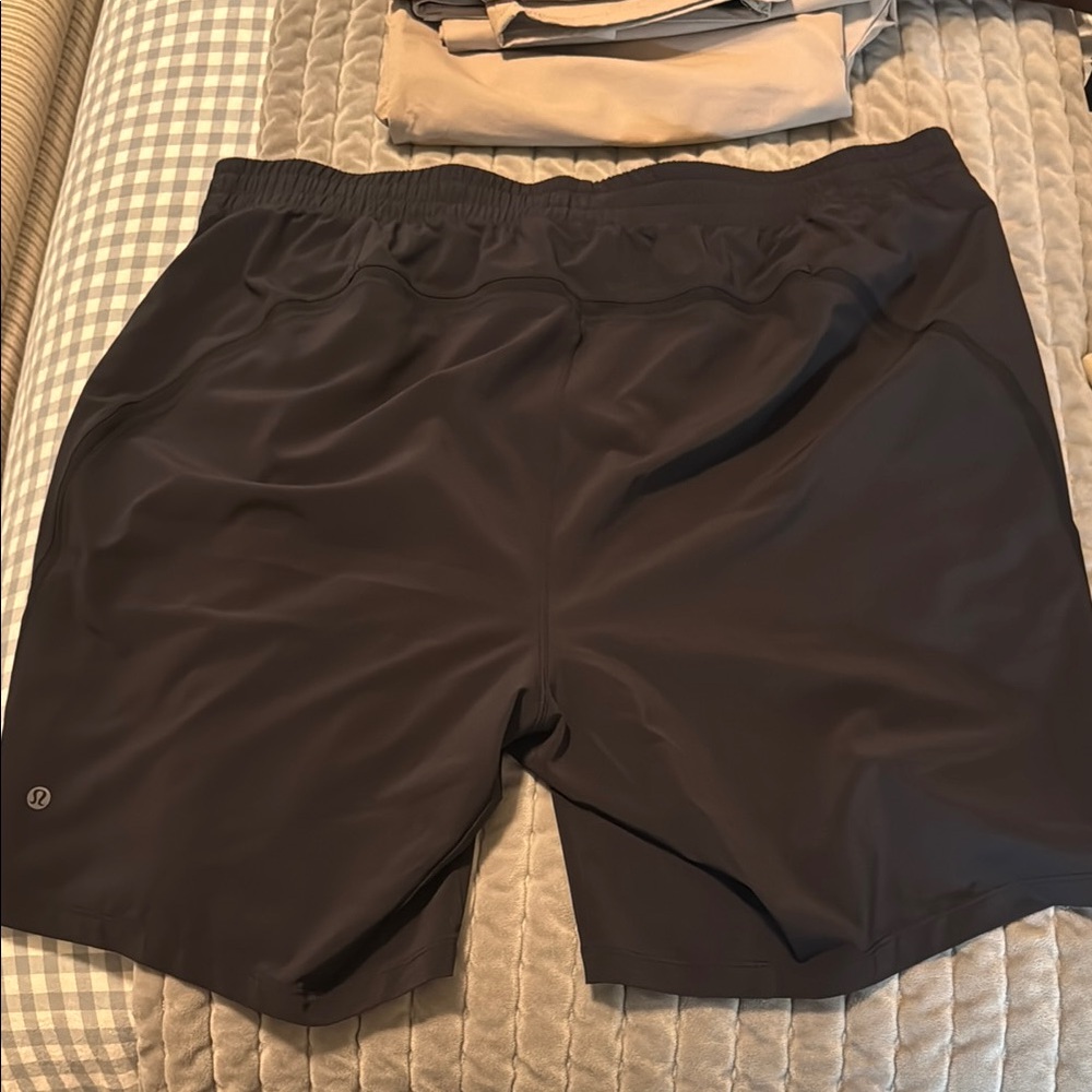 lululemon athletica Men's Dark Gray Athletic Shorts